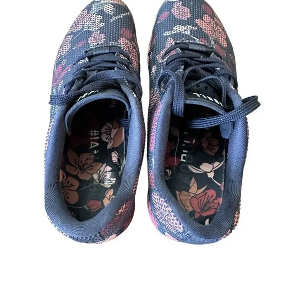 NoBull Project Trainer Sneakers Shoes Navy Cherry Blossom Women’s Sz 9 /Men 7.5 - Picture 8 of 9